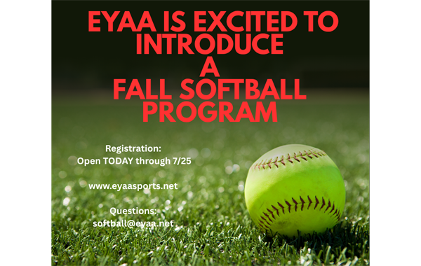 EYAA Introduces Fall Softball Program!